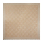 Châle en jacquard lamé GG