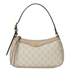 tessuto GG Supreme beige e bianco