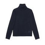 Pull à col roulé en maille de cachemire