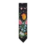 black and multicolor
