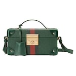 green leather