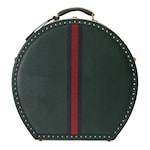 green leather