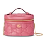 pink leather