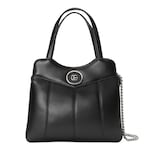 black leather