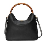 black leather
