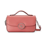 pink leather