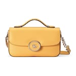 yellow leather