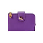 purple leather