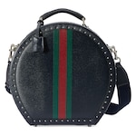 dunkelblaues Leder