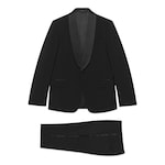 Slim fit wool suit