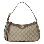 tessuto GG Supreme beige ed ebano
