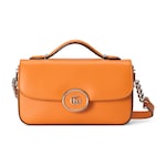 orange leather