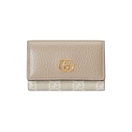 GUCCI ダブルGキーケース☆くまちゃん⭐︎ すぐ届く！GUCCI キャット ドッグ ディテール GG キーケース