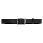 Rubber-effect jumbo GG leather belt