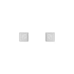 Diagonal Interlocking G earrings