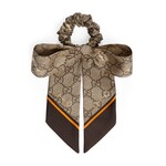 Silk GG scrunchie set