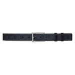 Reversible belt with rectangular buckle