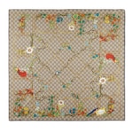 brown and multicolor