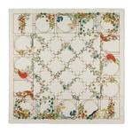 Printed silk twill carré