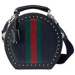 dark blue leather