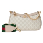 tessuto GG Supreme beige e bianco