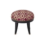 velluto jacquard bordeaux