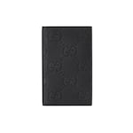 GG rubber-effect long card case