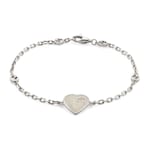Gucci Heart bracelet with Interlocking G