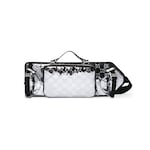 silver and black GG neoprene