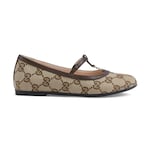 beige and ebony GG canvas