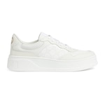 tessuto GG Supreme bianco e grigio