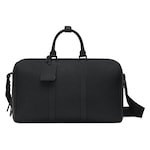 Rubber-effect medium duffle bag