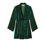 Chemise en velours GG