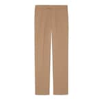 Pantalon ajusté en polyester à motif GG