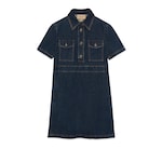 Organic denim dress