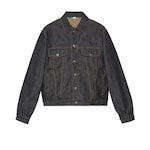 GG reversible denim jacket