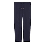 GG cotton canvas pant