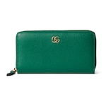 green leather