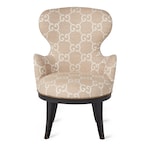 tissu beige et blanc