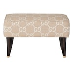 beige and white fabric