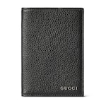 Passport case with Gucci logo