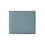 pastel blue leather