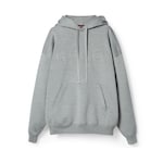 Extra fine knit hooded jumper 