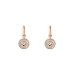 Gucci Interlocking 18k diamond earrings