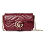 Rosso Ancora red leather