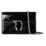 black patent leather