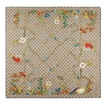 marron et multicolore