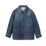 Children's denim jacket with Web