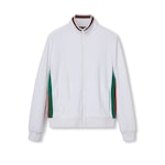 GG terry cloth zip jacket with Web