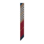 burgundy, blue and ivory